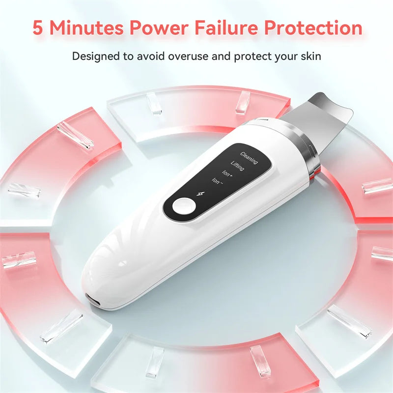 Ultrasonic Skin Scrubber Face