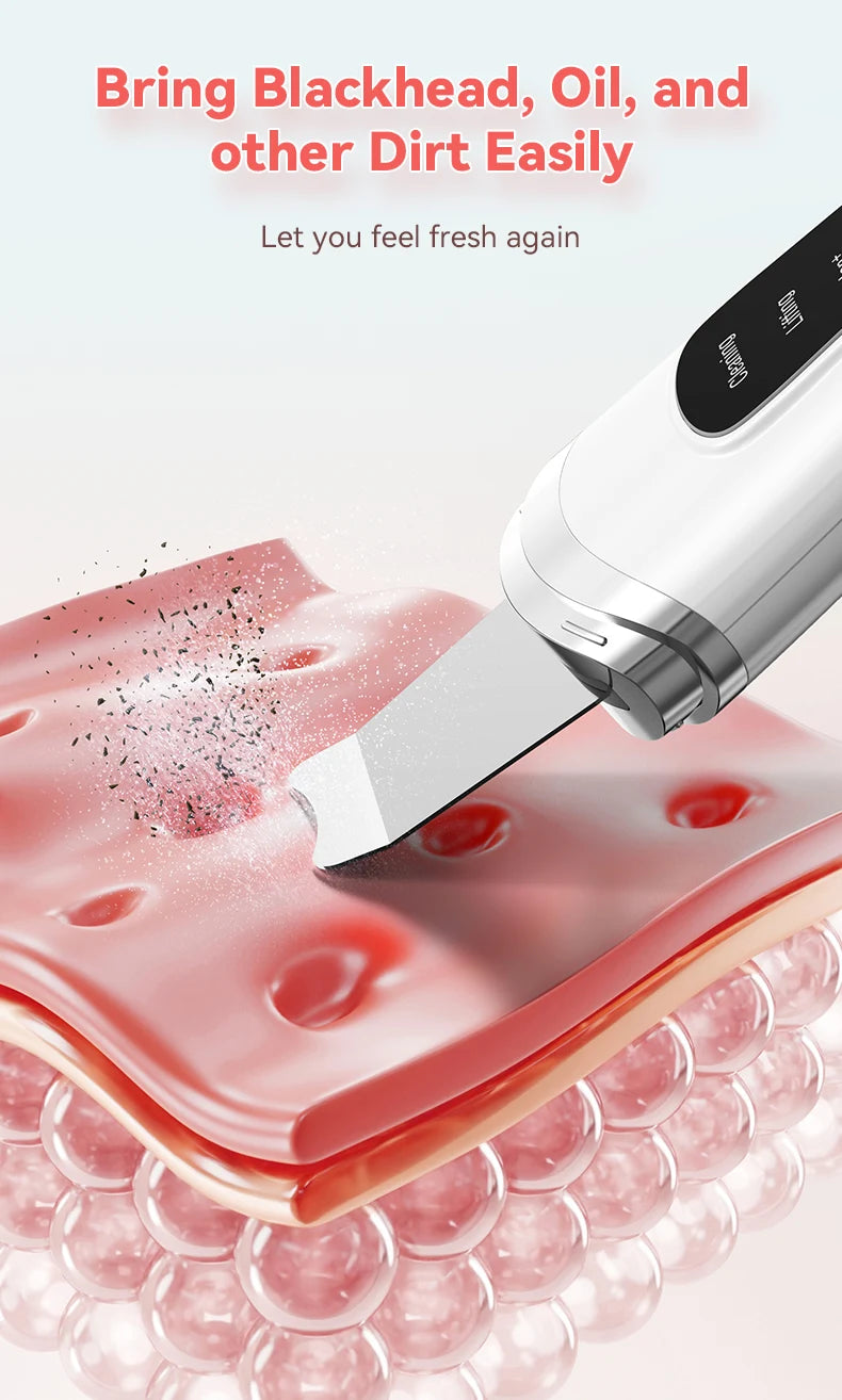 Ultrasonic Skin Scrubber Face