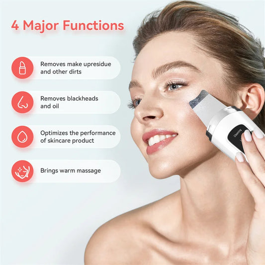Ultrasonic Skin Scrubber Face